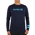 Camiseta para Surf Hurley Block Party Marinho