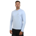 Camiseta para Surf Hurley Stiker Azul Claro
