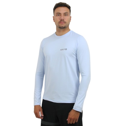 Camiseta para Surf Hurley Stiker Azul Claro