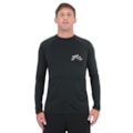 Camiseta para Surf Rusty Long Ride Manga Longa Black