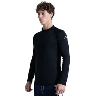 Camiseta para Surf Rusty Long Surf Preta
