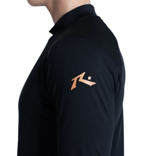 Camiseta para Surf Rusty Long Surf Preta