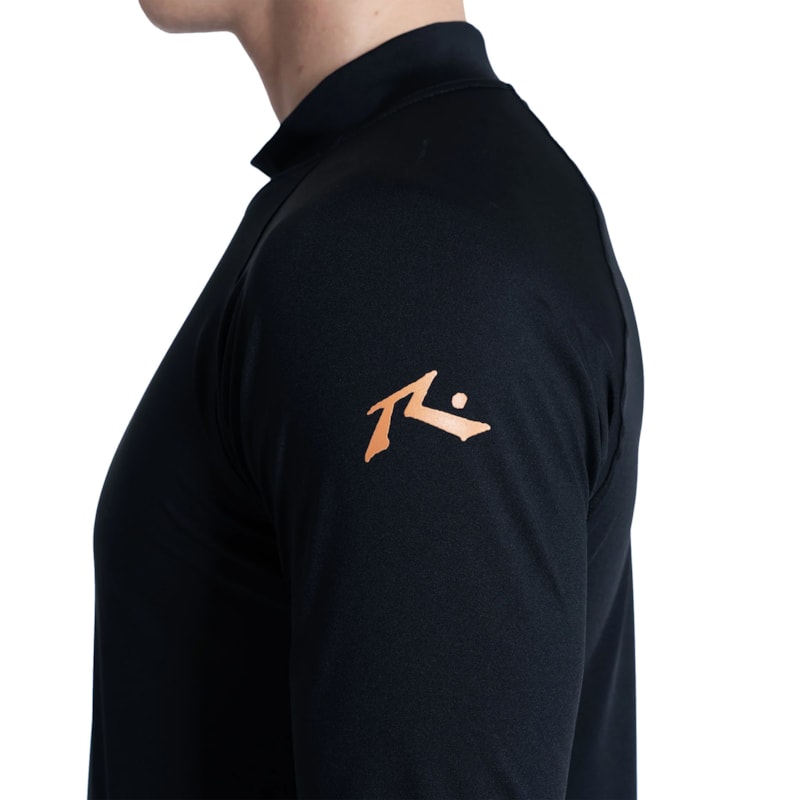 Camiseta para Surf Rusty Long Surf Preta