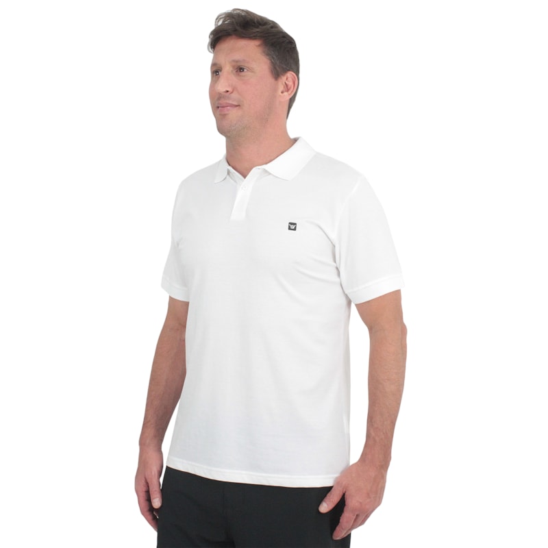 Camiseta Polo Hang Loose Classic Branca