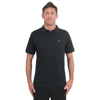 Camiseta Polo Hang Loose Classic Preta