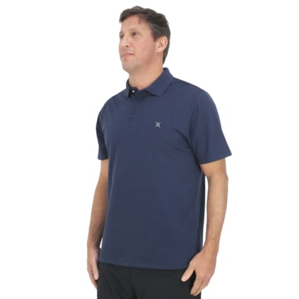 Camiseta Polo Hurley Weekend Navy