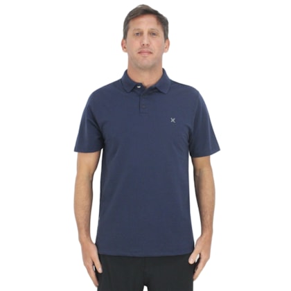 Camiseta Polo Hurley Weekend Navy