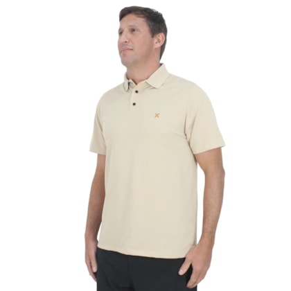 Camiseta Polo Hurley Weekend Ocre