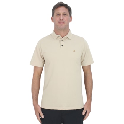 Camiseta Polo Hurley Weekend Ocre