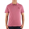 Camiseta Polo Rip Curl Round Logo Washed Red
