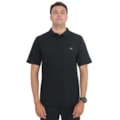 Camiseta Polo Rusty Essential Preta