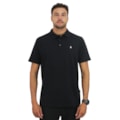 Camiseta Polo Volcom Classic Stone Black White