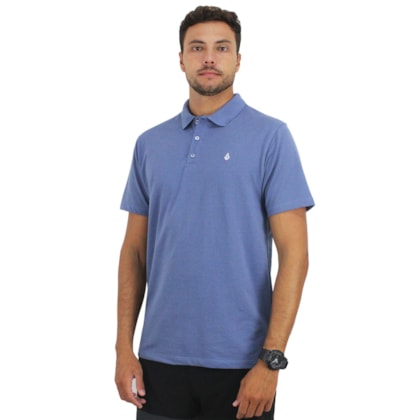 Camiseta Polo Volcom Classic Stone Blue