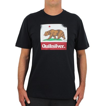 Camiseta Quiksilver CA Bear Black