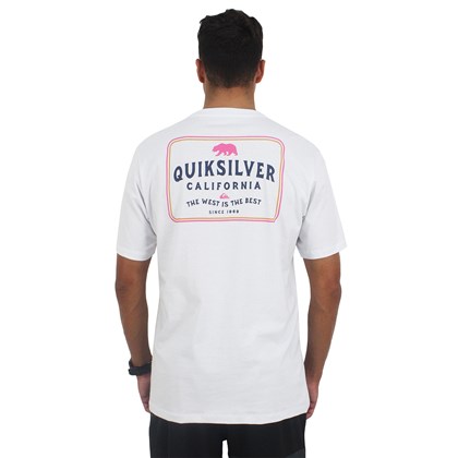 Camiseta Quiksilver Ca Just a Fact White