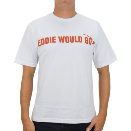 CAMISETA QUIKSILVER COLEÇÃO EDDIE AIKAU GOES BRANCA CAMISETA QUIKSILVER COLEÇÃO EDDIE AIKAU GOES BRANCA