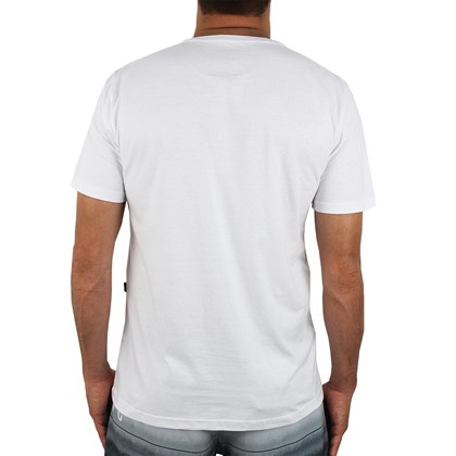 Camiseta Quiksilver Especial Time Line Branca
