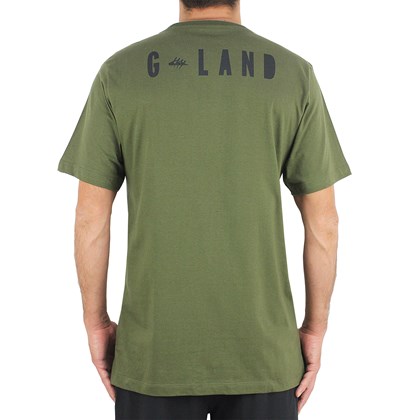 Camiseta Quiksilver G-Land Type Green