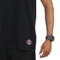 Camiseta Quiksilver Gradient Type New Wave Black