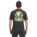 Camiseta Quiksilver Hypnotic Wave Dark Gray