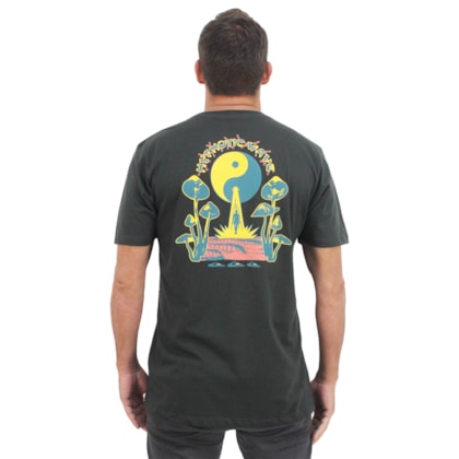 Camiseta Quiksilver Hypnotic Wave Dark Gray