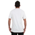 Camiseta Quiksilver Impaired Logo DNA White