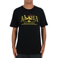 Camiseta Quiksilver King Aloha Preta