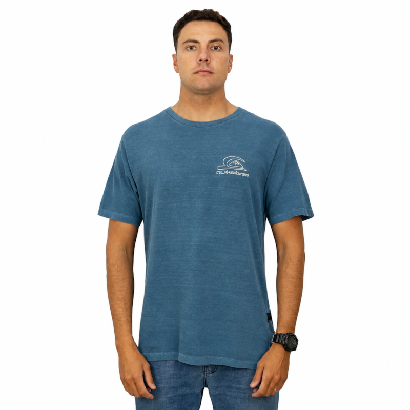 Camiseta Quiksilver Natural Vibes Azul