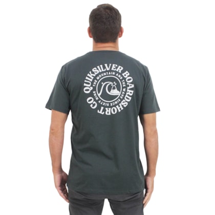 Camiseta Quiksilver Too Fine Dark Gray