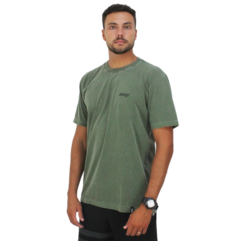 Camiseta Reef Estonada Competition Oliva