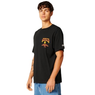 Camiseta Rip Curl Bells Beach Pro Logo Black Importada