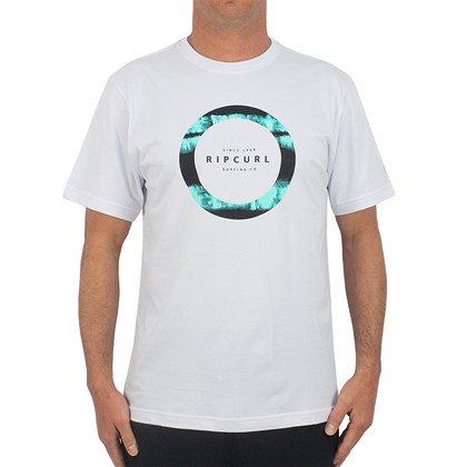 Camiseta Rip Curl Circle 10M Filter Tee White