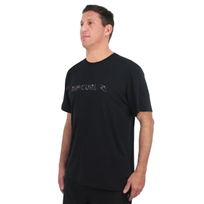 Camiseta Rip Curl Filter New Icon Black Camiseta Rip Curl Filter New Icon Black