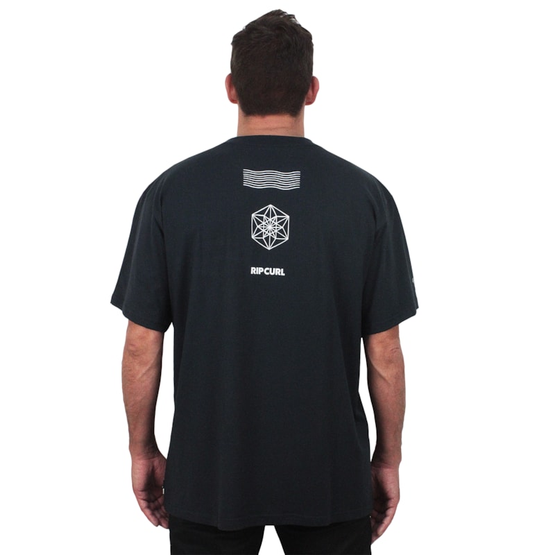 Camiseta Rip Curl GM 10 Washed Black