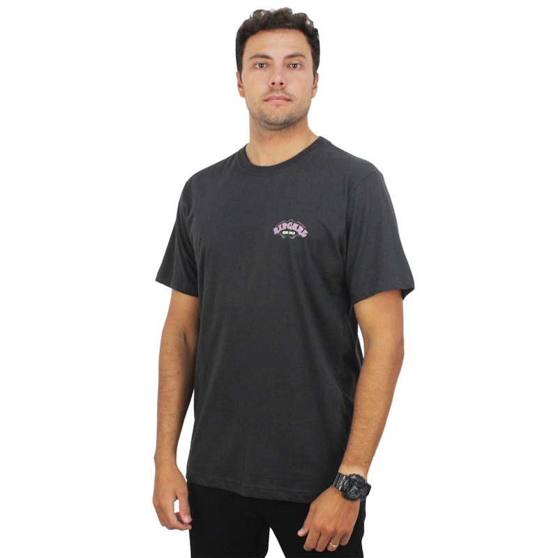 Camiseta Rip Curl Half Moon Bay Washed Black