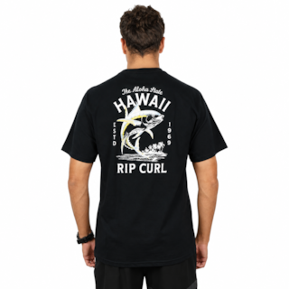 Camiseta Rip Curl Hawaii Ahi Black