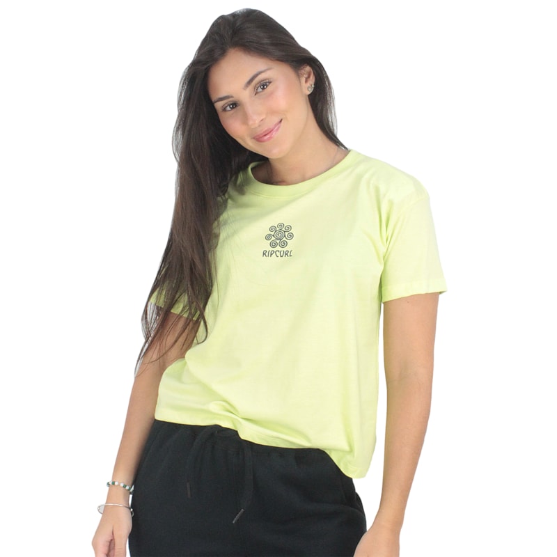 Camiseta Rip Curl Ipanema Lime