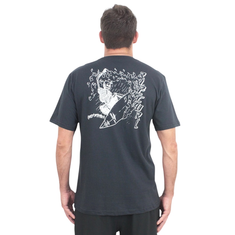 Camiseta Rip Curl Lived The Search Washed Black