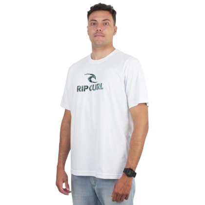 Camiseta Rip Curl Mason Logo Filter White