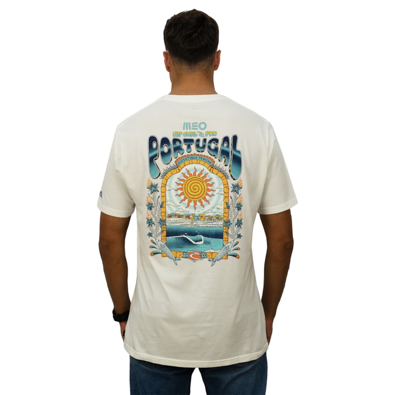 Camiseta Rip Curl Meo Peniche Pro 26 Event Bone Importada