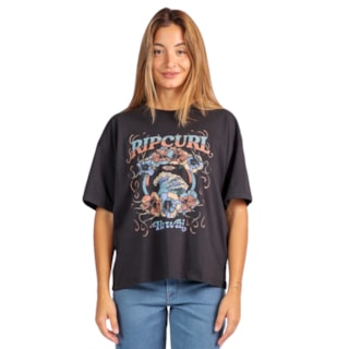 Camiseta Rip Curl Pacific Coast Washed Black