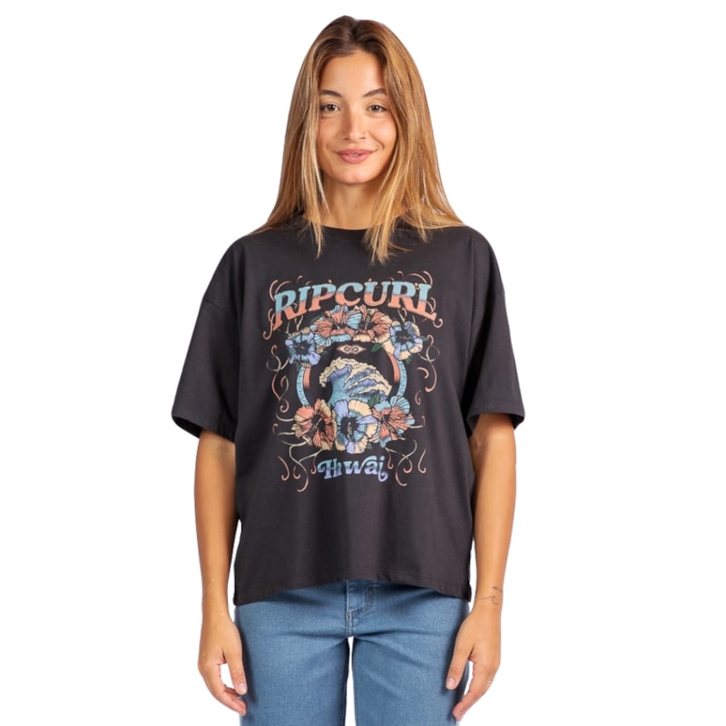 Camiseta Rip Curl Pacific Coast Washed Black