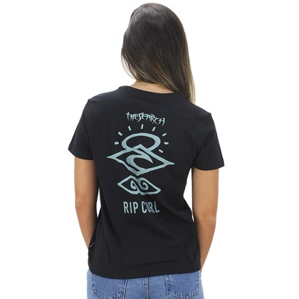 Camiseta Rip Curl Search Essencial Black