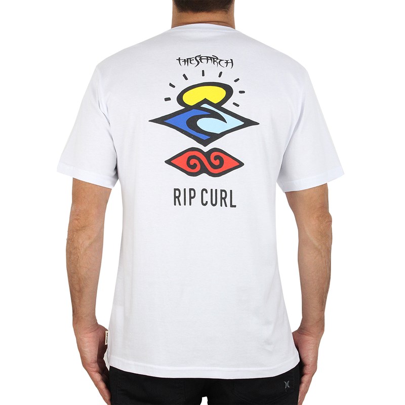 Camiseta Rip Curl Search Essential Tee White