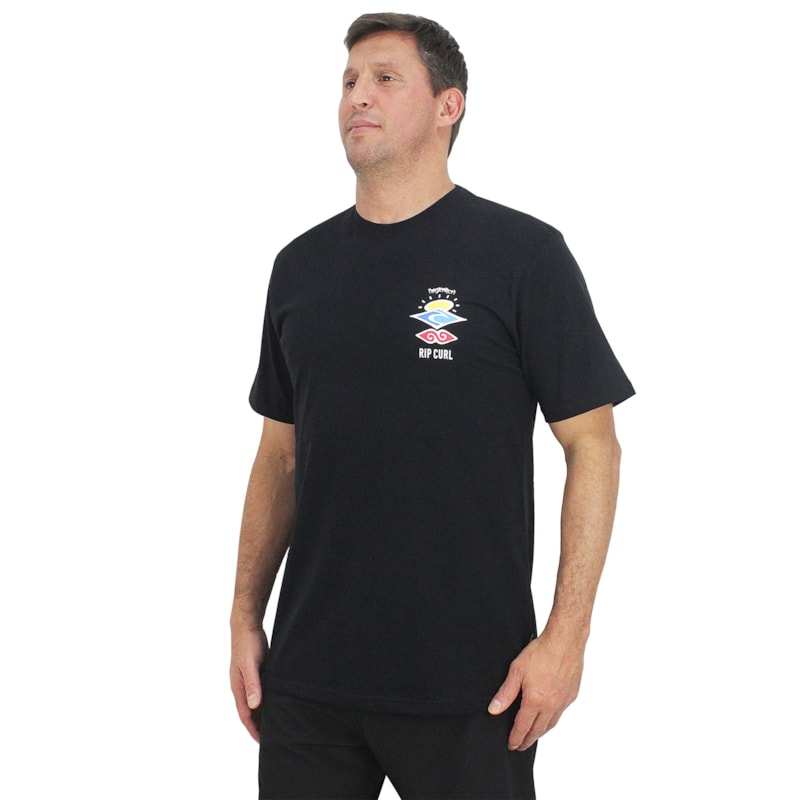 Camiseta Rip Curl Search Icon Black