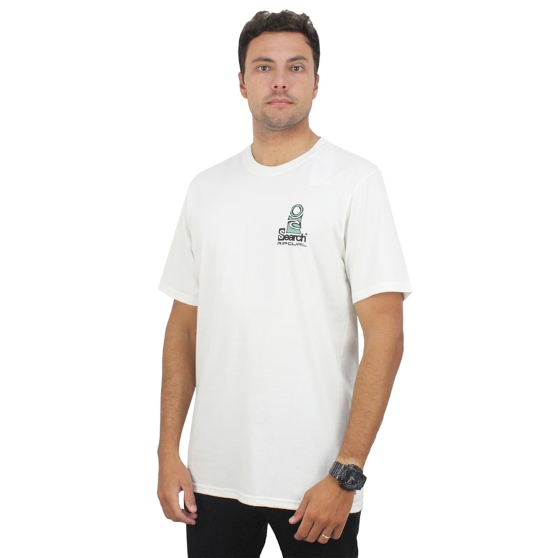 Camiseta Rip Curl Search Stack Bone
