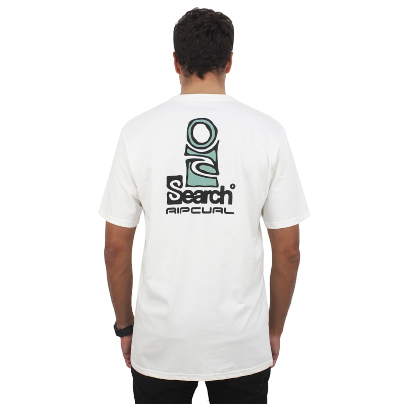 Camiseta Rip Curl Search Stack Bone