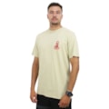 Camiseta Rip Curl The Search Khaki Sand