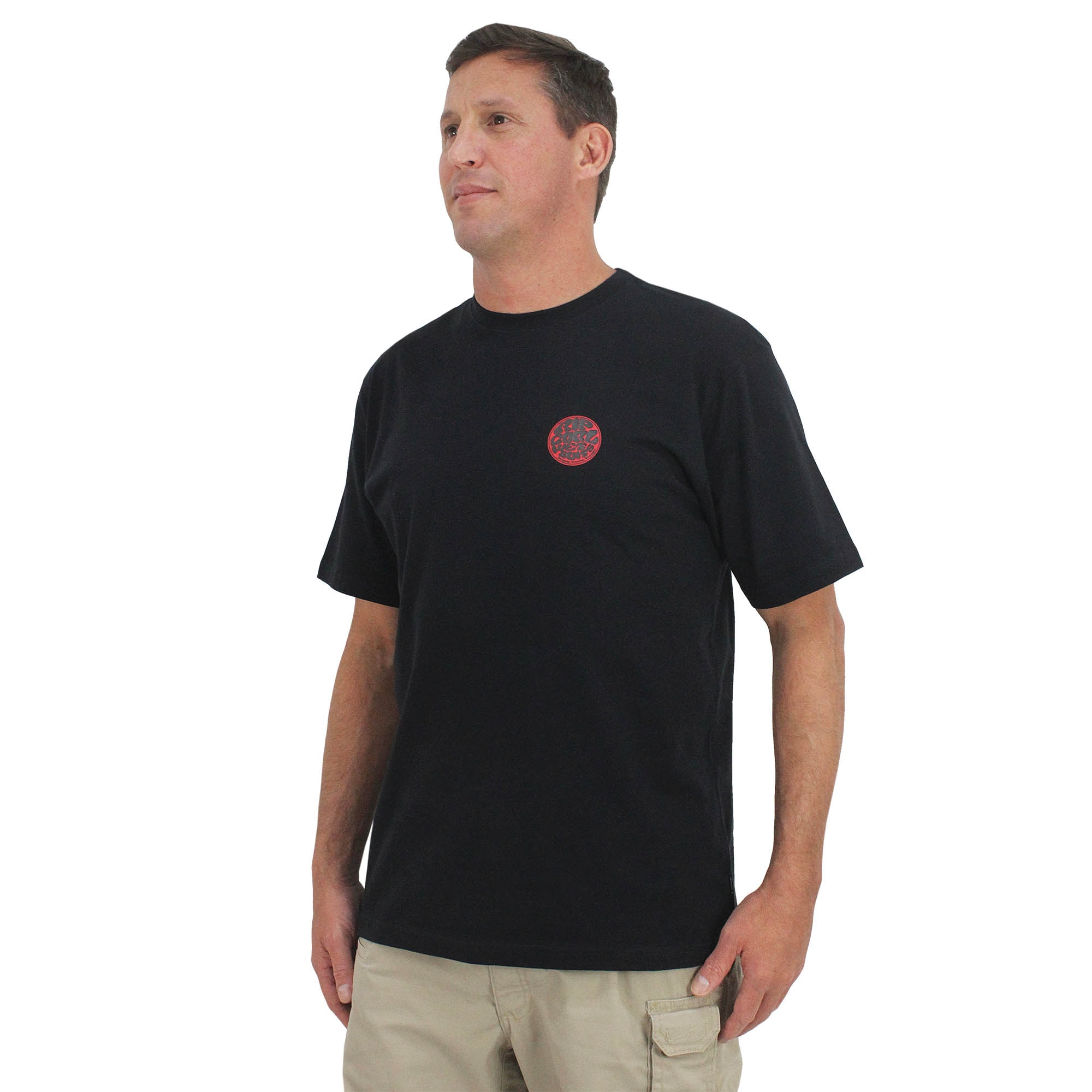 Rip Curl Herren Rashguard Surf-Shirt – 92% Nylon, 8% Elasthan, Nahtlose Achseln, Mit Boardshort-Verbinder
