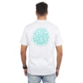 Camiseta Rip Curl Wettie Icon Gradient White